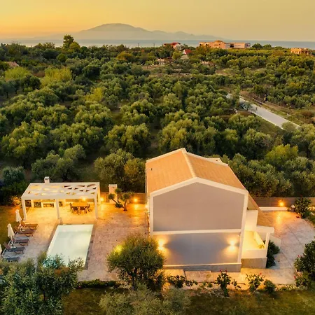 Вилла Valeria Luxury - Private Pool - Nestled In Olive Groves Near Tsilivi Планос