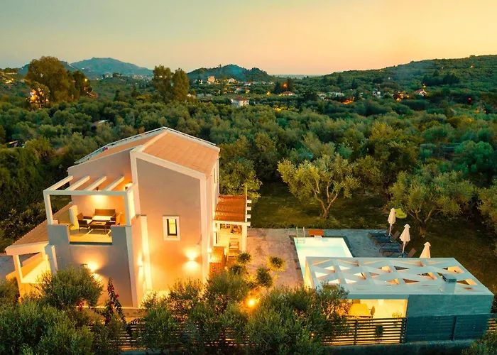Valeria Luxury - Private Pool - Nestled In Olive Groves Near Tsilivi *