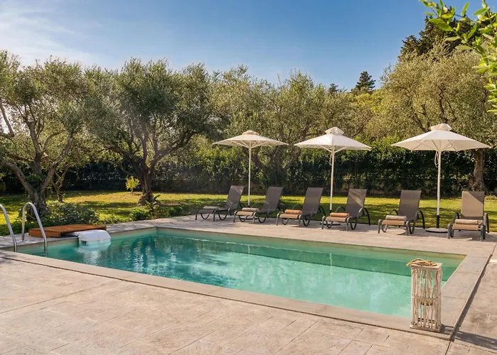 Villa Valeria Luxury - Private Pool - Nestled In Olive Groves Near Tsilivi Plános