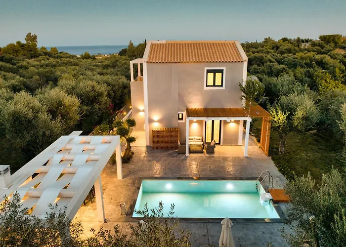 Villa Valeria Luxury - Private Pool - Nestled In Olive Groves Near Tsilivi