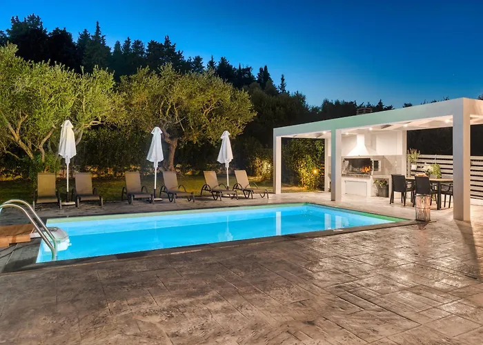 Valeria Luxury - Private Pool - Nestled In Olive Groves Near Tsilivi Plános