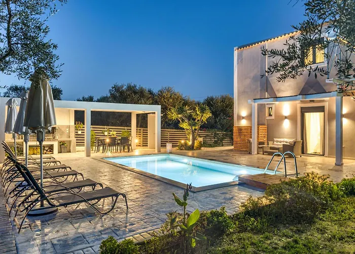 Valeria Luxury - Private Pool - Nestled In Olive Groves Near Tsilivi Villa Plános