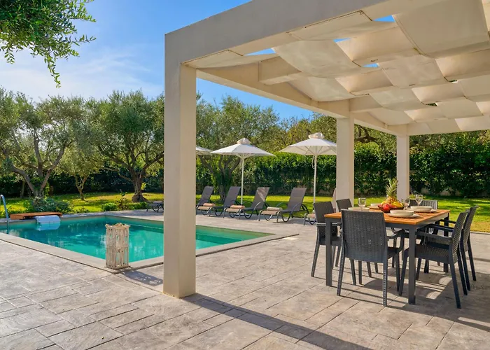 Valeria Luxury - Private Pool - Nestled In Olive Groves Near Tsilivi Villa Plános