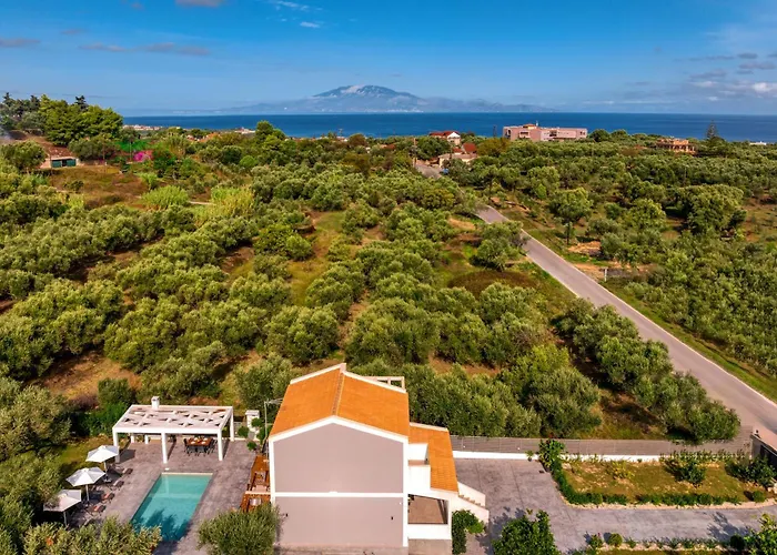 Valeria Luxury - Private Pool - Nestled In Olive Groves Near Tsilivi Plános