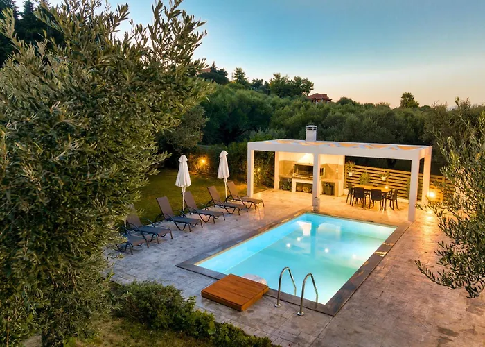 Valeria Luxury - Private Pool - Nestled In Olive Groves Near Tsilivi Villa