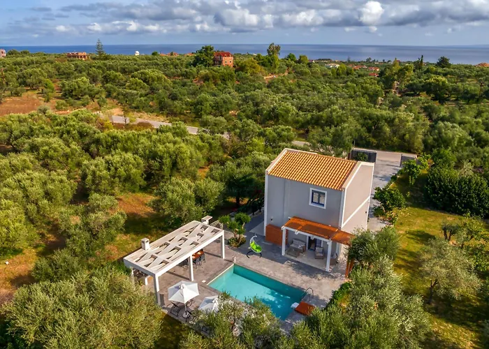 Villa Valeria Luxury - Private Pool - Nestled In Olive Groves Near Tsilivi *