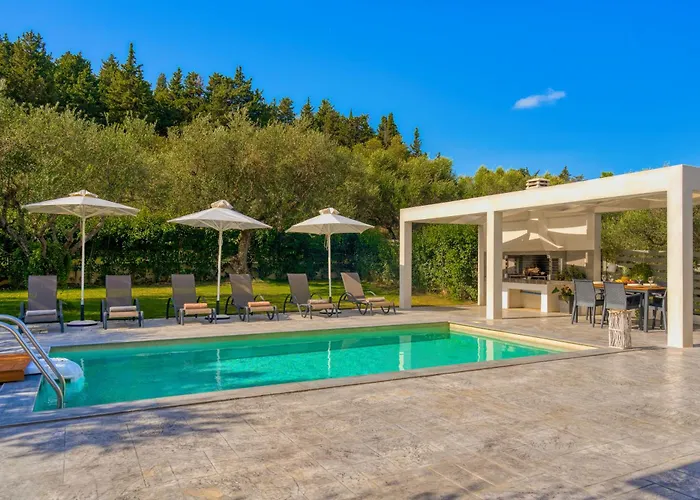 Valeria Luxury - Private Pool - Nestled In Olive Groves Near Tsilivi Villa *