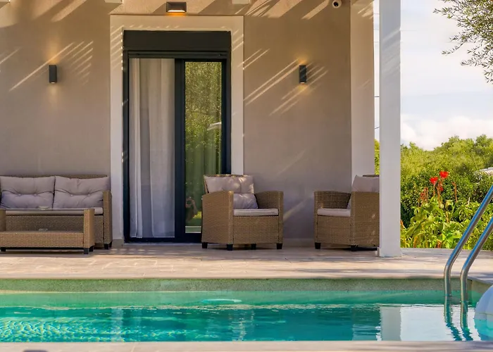 Valeria Luxury - Private Pool - Nestled In Olive Groves Near Tsilivi Villa Plános